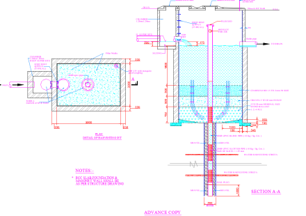 Rain Water Harvesting Drawing DWG Free Download