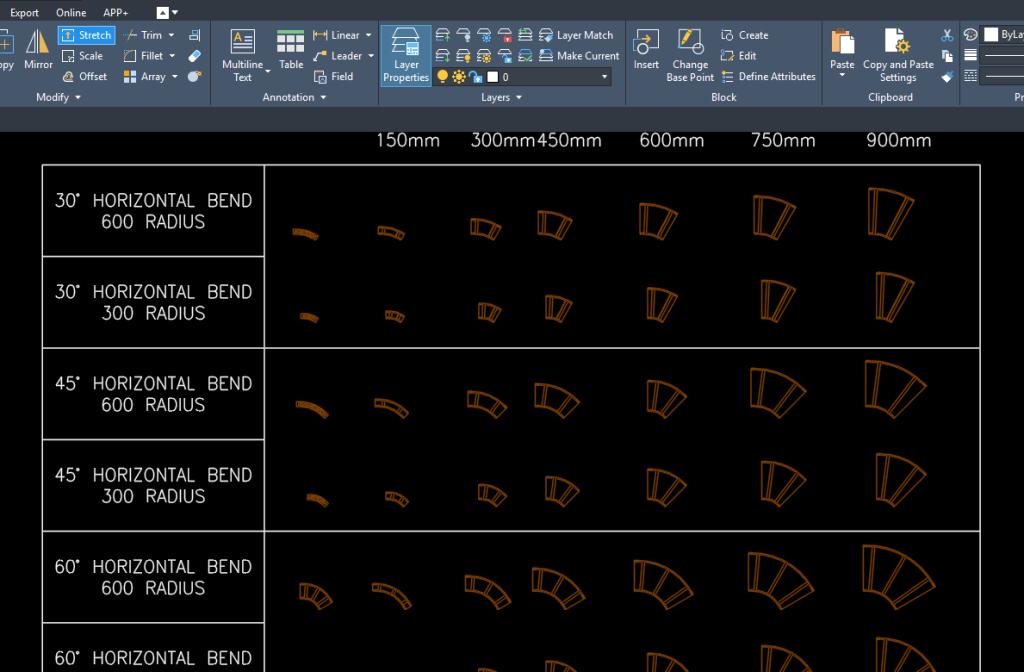 Cable Tray CAD Block Free Download