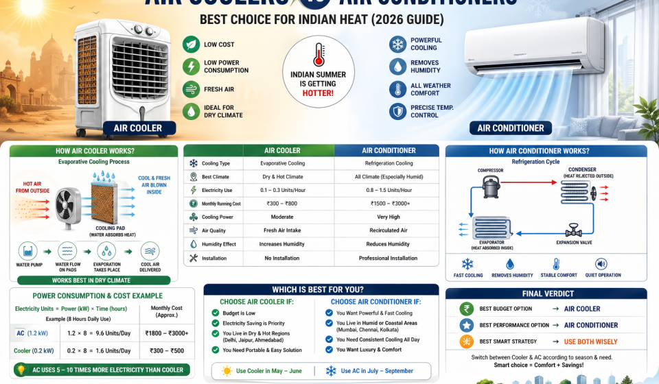 Air Cooler vs AC