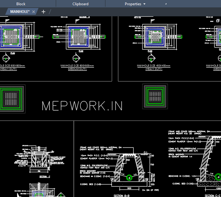 nspection Chamber Detail Drawing